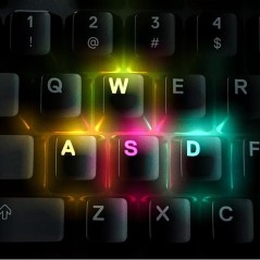 SteelSeries Apex 5 Hybrid Mechanical RGB Keyboard - Ultimate Gaming Performance with Customizable Illumination (5707119039123)